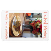 Bebaarde draak sandwich magneet (Horizontaal)