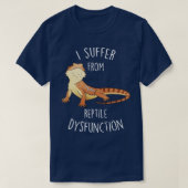 Bebaarde Dragon Reptiel Dysfunctie 2 T-shirt (Design voorkant)