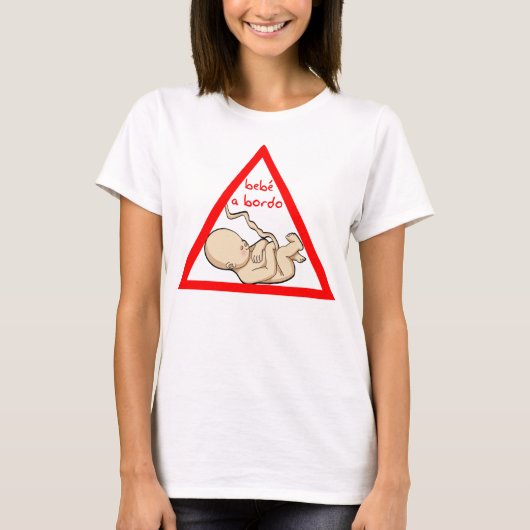 Bebé a Bordo T-shirt (Voorkant)