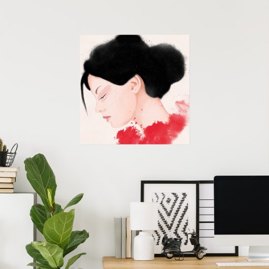 Bebe Art Print Modern (Thuiskantoor)