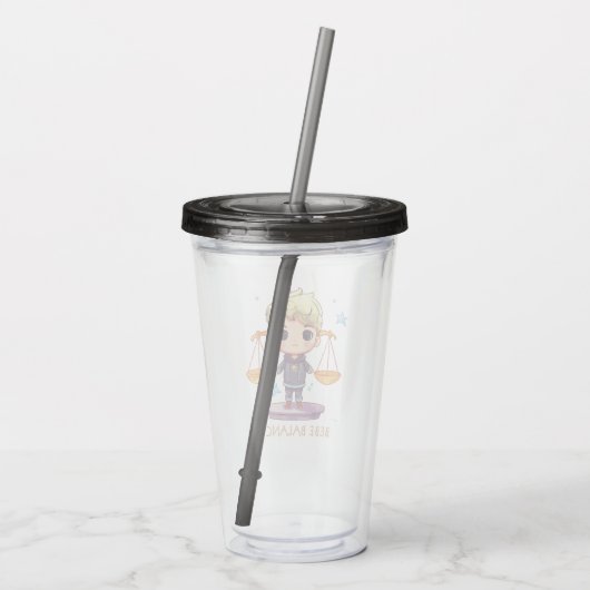 Bébé Balance 3 Acryl Drinkbeker (Achterkant)