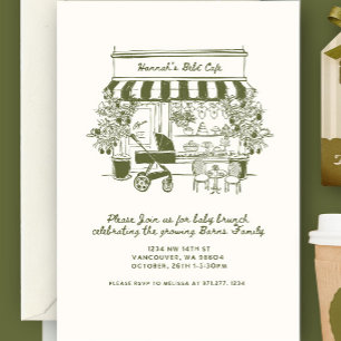 Bebe Cafe baby is brewing Thuis cafe thema BAB Kaart