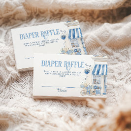 Bebe Cafe Bonjour Bebe Parijse thema Baby shower Informatiekaartje