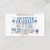 Bebe Cafe Bonjour Bebe Parijse thema Baby shower Informatiekaartje (Achterkant)