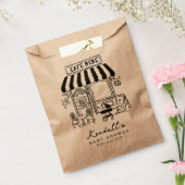 Bebe Cafe Home cafe themed Baby shower Bedankzakje (Gezegeld)