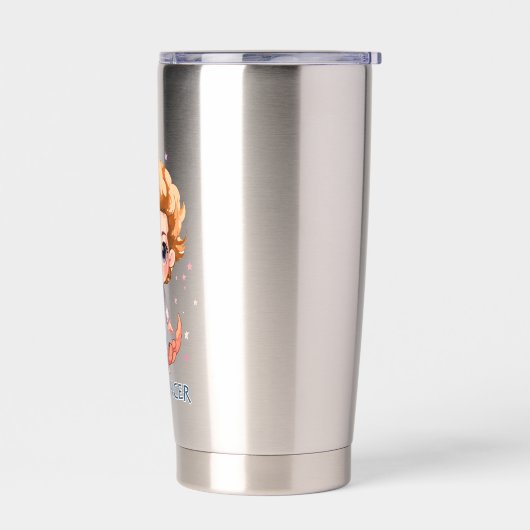 Bébé Cancer 4 Geïsoleerde Drinkbeker (Links)