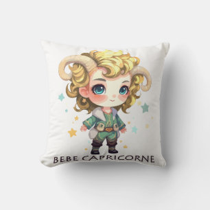 Bébé Capricorne Kussen
