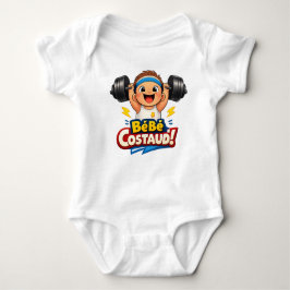 Bébé Costaud Strong Baby Illustration Romper
