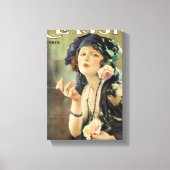Bebe Daniels 1920  filmmagazine cover Canvas Afdruk (Voorkant)
