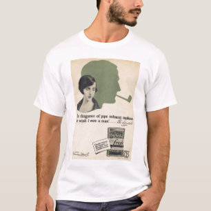 Bebe Daniels 1920s vintage pipe tobacco and T-shir T-shirt