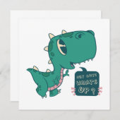 BÉBÉ DINOSAURE (Voorkant / Achterkant)