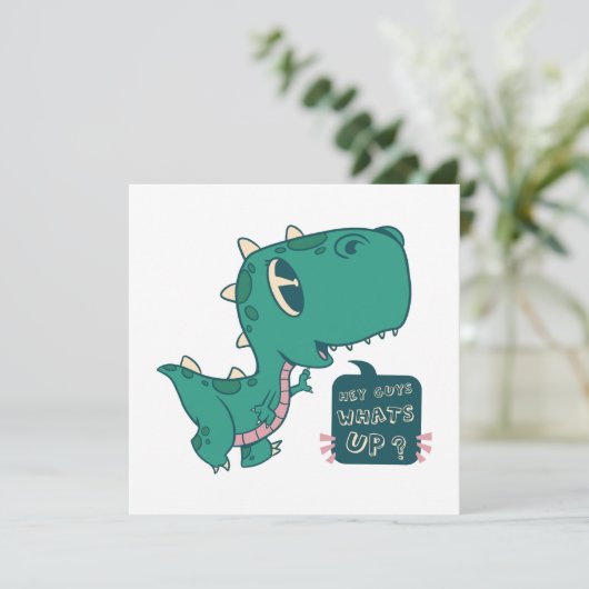 BÉBÉ DINOSAURE (Staand voorkant)