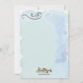 Bebe - Franse uitnodiging voor geïnspireerd baby s (Achterkant)