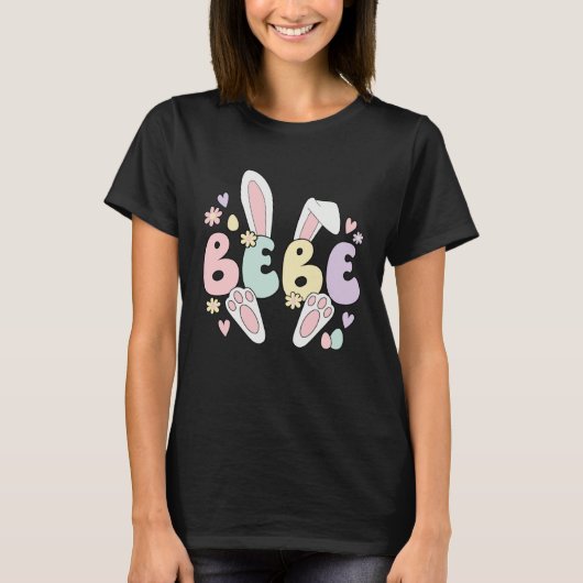 Bebe Grandmother Easter Bunny Bebe Grandma Easter  T-shirt (Voorkant)