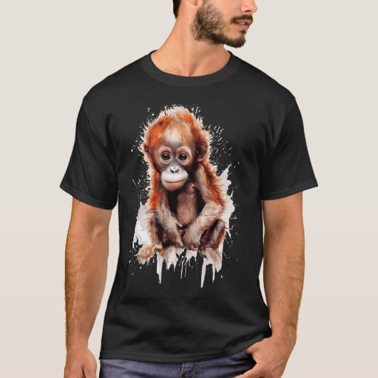 Bebé Orangután T-shirt (Voorkant)