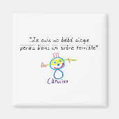 Bebe singe magneet (Voorkant)