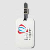 Bebe Voyage Logo Bagagelabel (Voorkant (verticaal))