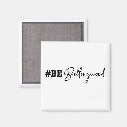 #bebellingwood Magnet (Voorkant / Achterkant)