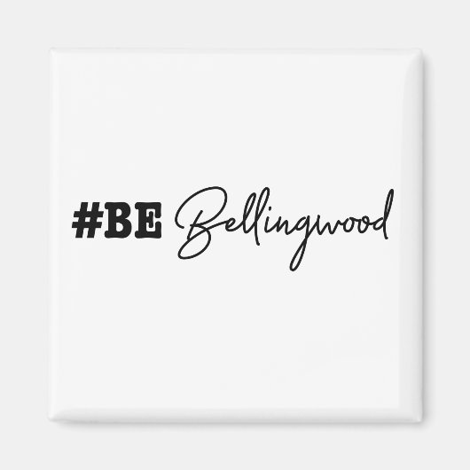#bebellingwood Magnet (Voorkant)