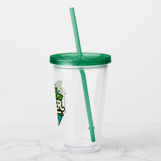 Beber agua acryl drinkbeker (Links)