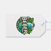 Beber agua cadeaulabel (Voorkant (Horizontaal))