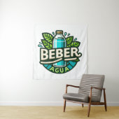 Beber agua wandkleed (In situ)