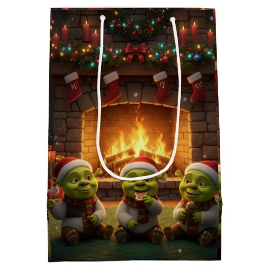 bébés Shrek Medium Cadeauzakje (Achterkant)