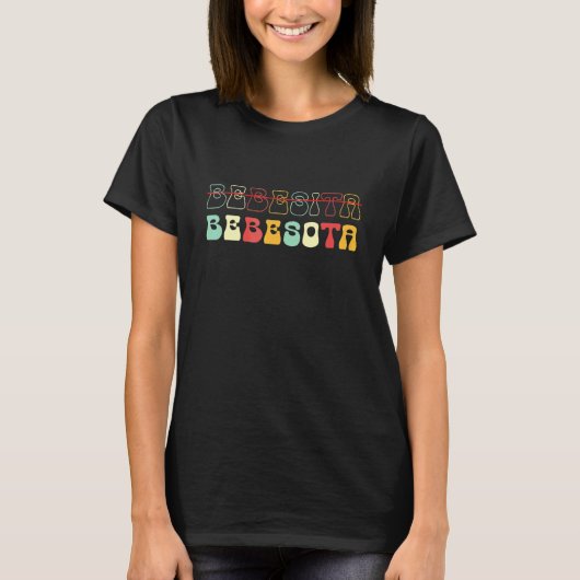 Bebesota Latijns Retro T-shirt (Voorkant)