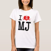 Bebii Neko: I < 3 MJ T-shirt (Voorkant)