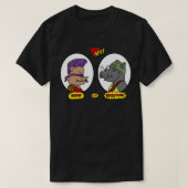 Bebop en Rocksteady T-shirt (Design voorkant)