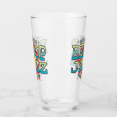 Bebop Jazz Soul Glass Tumbler (Links)