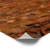 Bebost pad in de herfst Hans Andersen Brendekilde Poster (Hoek)