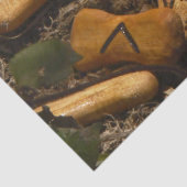 beboste beboste papieren tissuepapier (Detail)