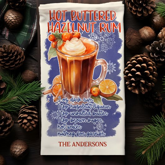 Beboterde Hazelnoot Rum Christmas Cocktail Recept Theedoek