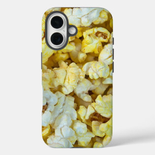 beboterde popcornmacro iPhone 16 hoesje