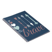 BeBrave Notitieboek met pijlen en hart (Rechterzijde)