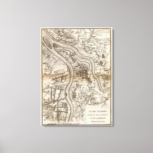 Bec d'Ambes Canvas Afdruk (Voorkant)