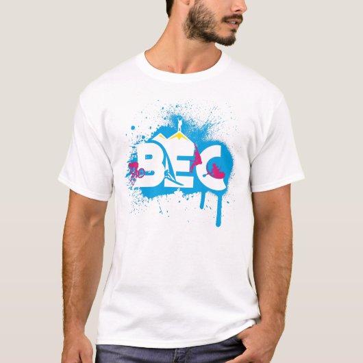 BEC RAD Edition Mannen Hanes Nano T-Shirt (Voorkant)