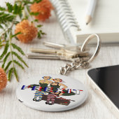 becassinefrexit sleutelhanger (Zijkant)