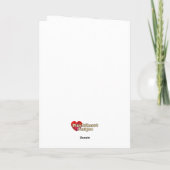 because it's your birthday not a care  bday card kaart (Achterkant)