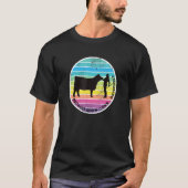 Because Show Cows Obviously Fun Cattle Showing F T-shirt (Voorkant)