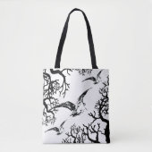 Beccacce maliarde in volo tote bag (Voorkant)
