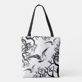 Beccacce maliarde in volo tote bag (Achterkant)