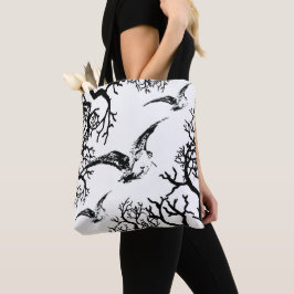 Beccacce maliarde in volo tote bag