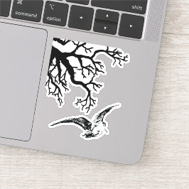 Beccaccia in volo sticker