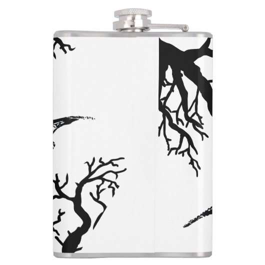 Beccaccia in volo tra i rami heupfles (Achterkant)