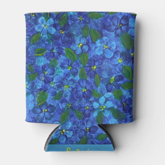 Becca's bloemen blikjeskoeler (Voorkant)