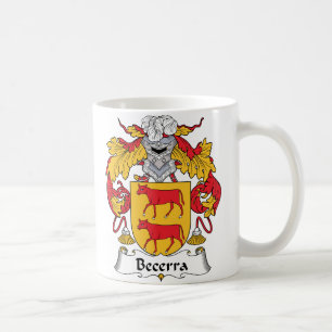 Becerra Family Crest Koffiemok