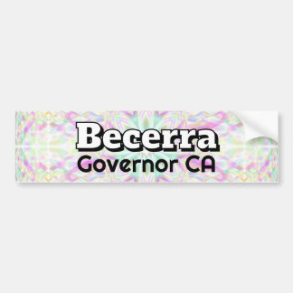 Becerra gouverneur CA Bumpersticker