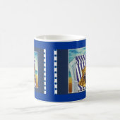 Becher Aquarell-Motiv "Teddys im Strandkorb" Koffiemok (Center)